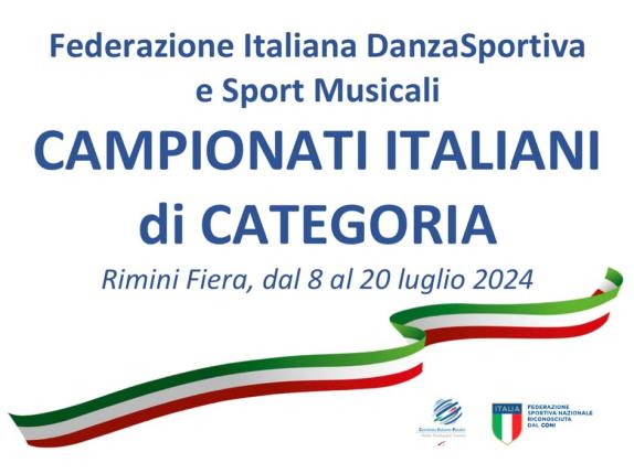 Angebot für Tanzsportmeisterschaften – Rimini 2024